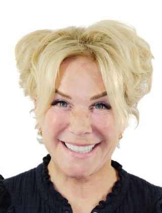 Close up of person smiling