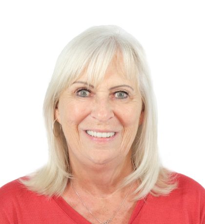 Close up of person smiling