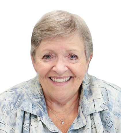 Close up of person smiling
