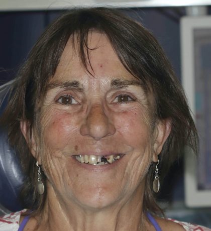 Smiling woman